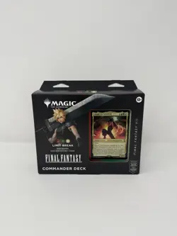 Magic The Gathering Final Fantasy VII 7 Commander Deck Limit Break On Hand ✋🔥 - Image 1