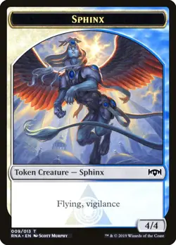 Sphinx Token (009) Ravnica Allegiance RNA MTG Magic - Image 1