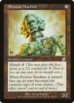 Proteus Machine Foil (141) Scourge SCG MTG Magic - Image 1