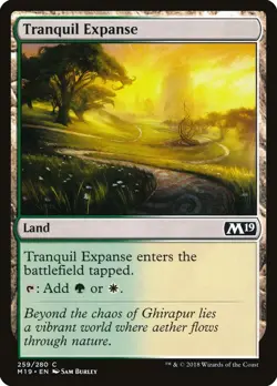 Tranquil Expanse (259) Core Set 2019 M19 MTG Magic - Image 1