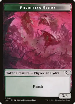Phyrexian Hydra Token (011) March of the Machine MOM MTG Magic - Image 1