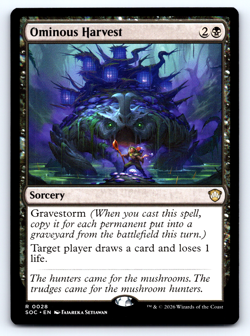 Ominous Harvest - Secrets of Strixhaven Commander - MTG - Image 1