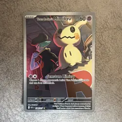 Pokemon TCG Ascended Heroes Team Rocket’s Mimikyu 238/217 SIR Near Mint NM - Image 1