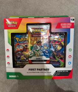 Pokemon First Partner Illustration Collection Series 1 Box - Factory Sealed Box - Image 1