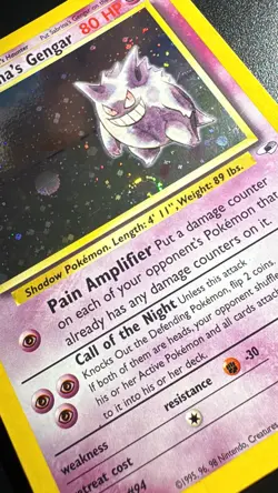 Pokemon Holo Sabrina’s Gengar 14/132 Gym Heroes - Image 2