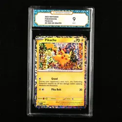 TQG 9 Mint 2023 Pokemon ENG Pikachu #G M23 EN 006/015(1) - Image 1