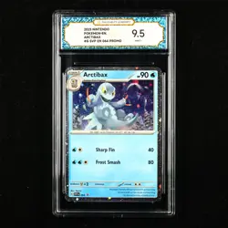 TQG 9.5 Mint+ 2023 Pokemon ENG Arctibax #G SVP EN 064 Promo - Image 1