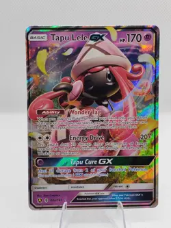 Tapu Lele GX 60a/145 Alt Art Ultra Rare Holo Guardians Rising Pokemon TCG Eng - Image 1