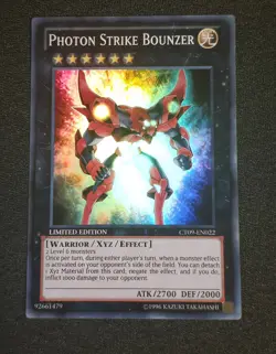 Yugioh Photon Strike Bounzer CT09-EN022 2012 Collectors Tin Limited Edition NM - Image 1
