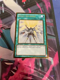 YUGIOH - SOLAR RECHARGE - PGLD - 1ST ED - GOLD RARE - NM - Image 1