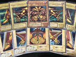 Yu-Gi-Oh Exodia Secret Rare BANDAI Full Set Japanese - Image 1