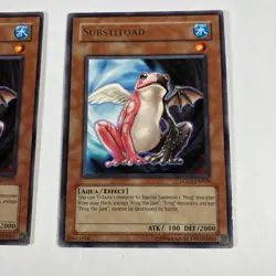 Substitoad LODT-EN028 Light of Destruction Edition Konami Yugioh TCG 3X MP - LP - Image 4