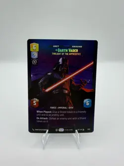 Darth Vader (1070) - Star Wars Unlimited LOF - [PRESTIGE][LEGENDARY][FOIL] - Image 1