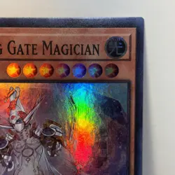 Supreme King Gate Magician AGOV-EN001 Super Rare 1st Edition NM Yugioh TCG - Image 3