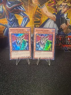 Darklord Desire 1st Edition LCGX-EN210 Super Rare Bundle x2 - Image 1