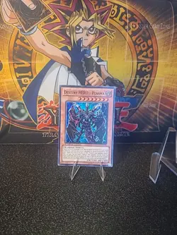 Yu-Gi-Oh! Destiny Hero Plasma LCGX-EN134 1st Edition Super Rare - Image 1