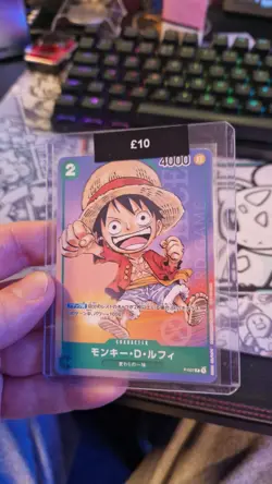 Monkey D Luffy P-037 Shonen Jump Magazine Promo One Piece Card Japanese - Image 1