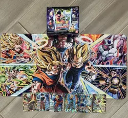 Bandai Dragon Ball Super Zenkai Series Bulk lot + foil cards FREE playmat - Image 1