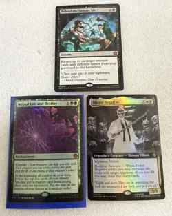 MTG Spider-Man Marvel 7 Card Lot Mythic - Imposter Syndrome Gwenom 3 Foil 4 Reg - Image 2