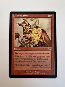 Flaring Pain - MTG Judgment - NM - Image 1