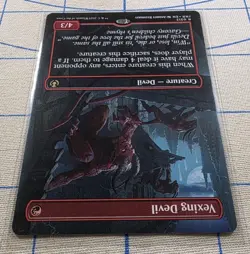 Vexing Devil (Borderless) 0313 - Innistrad Remastered - MTG Card - Image 4