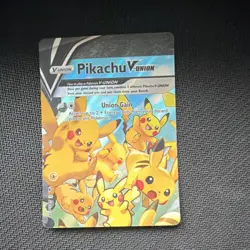 Pikachu V-UNION Promo SWSH139 4-Card Set Holo English 2021 - Image 2