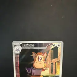 Pokemon Raticate 099/088 POR Full Art Holo Rare Stage 1 90 HP Card - Image 4