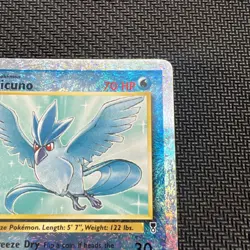 Articuno 2/110 Legendary Collection 2002 Reverse Holo Vintage Pokemon Card - NM - Image 3