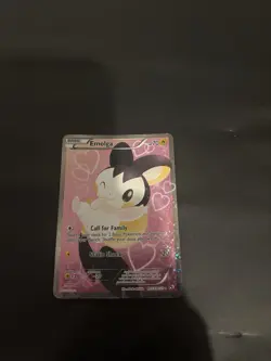 Pokemon Emolga TCG Full Art Rare Card Legendary Treasures RC23/RC25 - Image 3