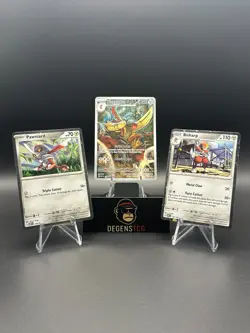 Kingambit svp 130 pawniard 148 bisharp 149 promo set of 3 cards holo promo - Image 1