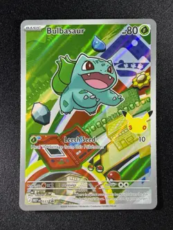 Pokemon Bulbasaur MEP 037. Lot - 3 Cards. First partner illustration. - Image 4
