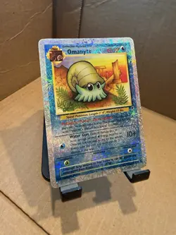 Omanyte 57/110 Reverse Holo (NM) - Legendary Collection Vintage Pokemon Card - Image 2