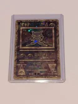 Pokemon Ancient Mew Holo Wizards of the Coast 1999 Card English - Image 1