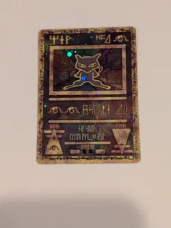 Pokemon Ancient Mew Holo Wizards of the Coast 1999 Card English - Image 4