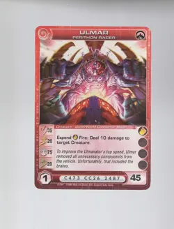 Chaotic creature card Underworld Ulmar Perithon Racer Mid Energy Common - Image 1