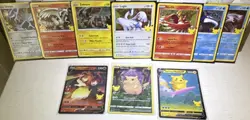 Pokemon TCG 25th Anniversary 10 Card Lot Holo Promo Lance's Charizard V + - Image 1