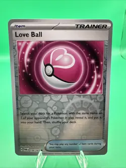 Love ball~ Pink & Cute Trainer Aesthetic Gallery~ Pokemon Card - Image 1