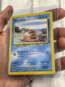 Marcacrin Neo Genesis 79/111 Pokemon Card French Swinub TCG WOTC NM/MT Vintage - Image 2