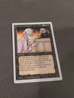 MTG - Demonic Attorney - 3rd Edition (Revised) - NM English Magic - Image 1