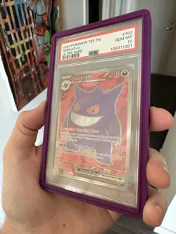 PSA 10 GEM MINT Gengar ex Full Art 193/162 Pokemon Temporal Forces Ultra Rare - Image 1
