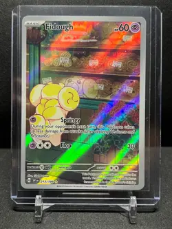 Fidough 213/198 IR Illustration Rare Holo Pokemon 2023 Scarlet & Violet NM - Image 1