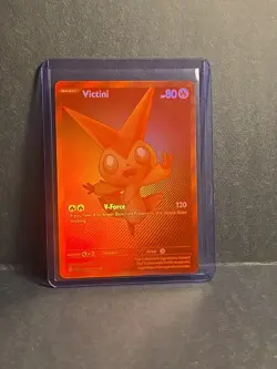 Pokemon Black Bolt Victini 171/086 Red Foil Near Mint Condition - Image 2