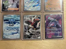 Lot Of 6 - Pokemon TCG 2025 Black Bolt Illustration Rare Assortment - Image 2