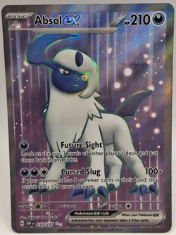 Pokemon Absol ex Ultra Rare Full Art Holo Obsidian Flames 214/197 - 047 - Image 1