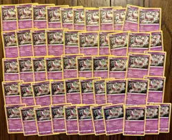 52X MEWTWO SM214 Black Star Promo LOT Pokemon 2019 Rare Holos LP/NM Overall! - Image 1