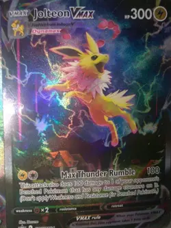 Jolteon JUMBO VMAX Card Alt Art SWSH184 Pokemon Premium Collection NM - Image 2