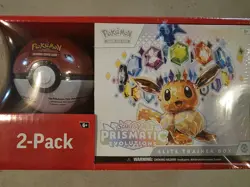 Pokemon TCG Prismatic Evolutions Elite Trainer Box & 3-pack Tin Factory Sealed - Image 1