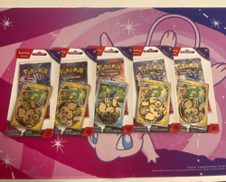 5x Temporal Forces Checklane Blisters Lot - Pokemon TCG TEF Carvanha Bellibolt - Image 1