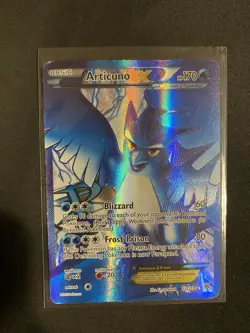 Pokemon TCG Articuno EX Full Art Team Plasma 132/135, Black White Plasma Storm - Image 1