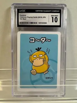 Pokemon Psyduck Lot of 21 Cards and Stickers CGC Slab Lot Psyduck Lot - Image 4